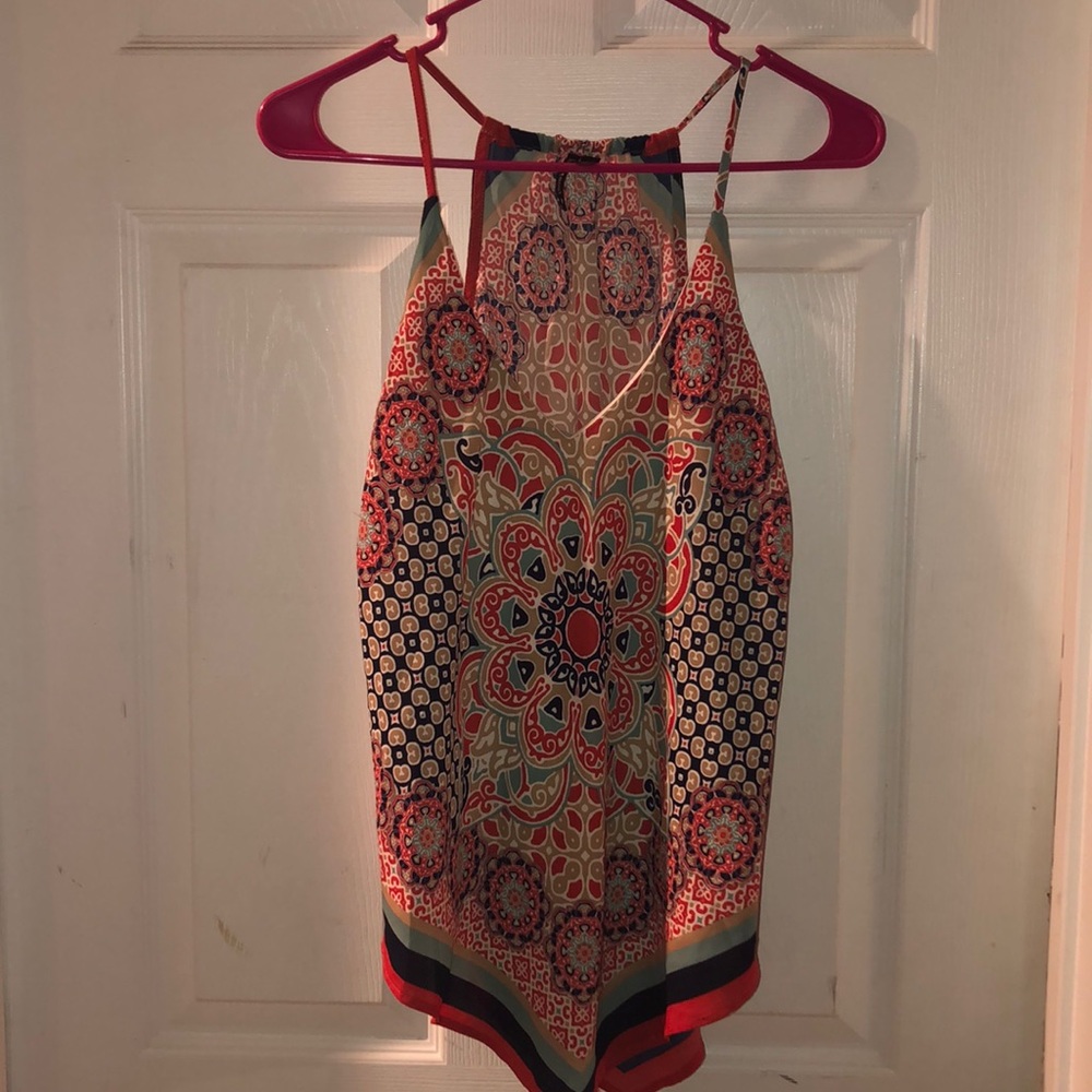 Spaghetti strap tank top